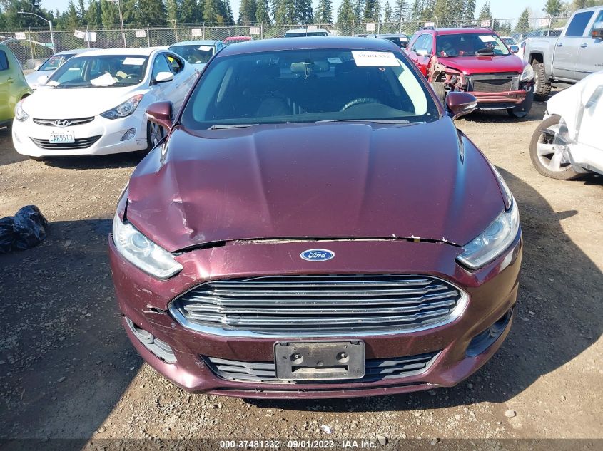 2013 FORD FUSION SE - 3FA6P0HR7DR268581