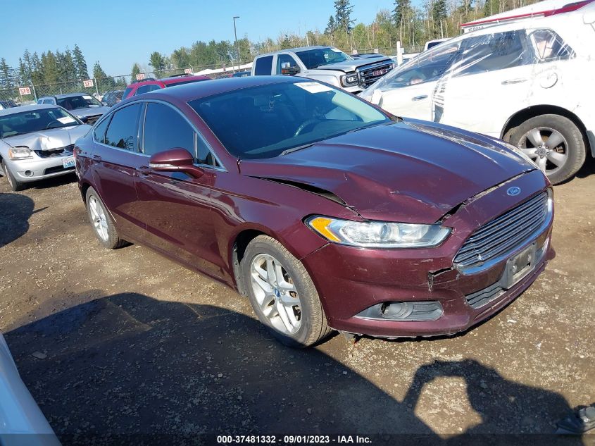 2013 FORD FUSION SE - 3FA6P0HR7DR268581