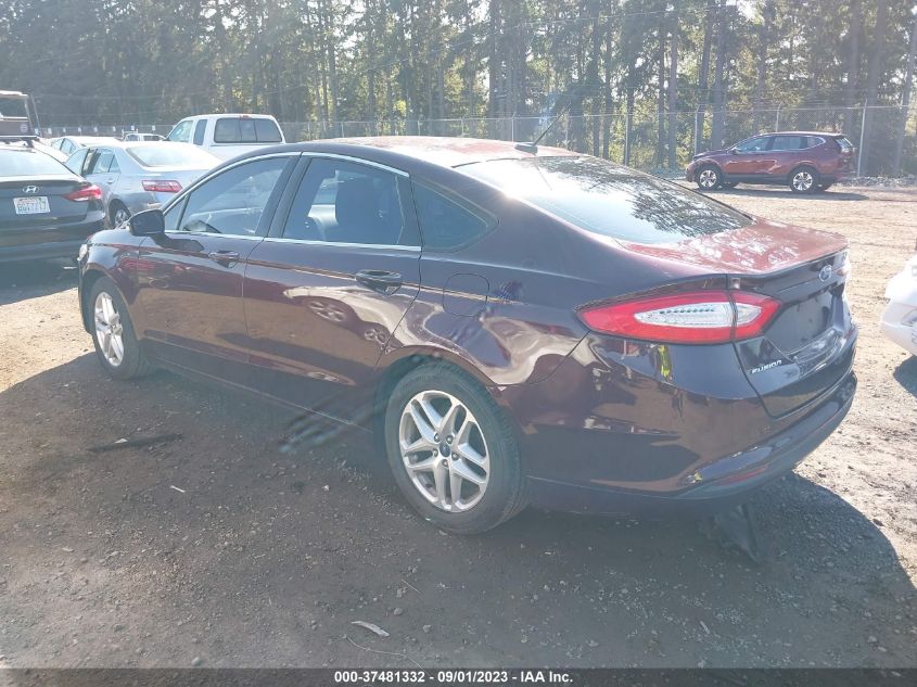 2013 FORD FUSION SE - 3FA6P0HR7DR268581