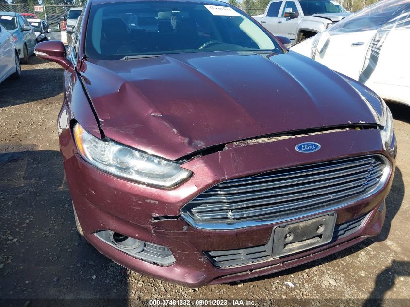 2013 FORD FUSION SE - 3FA6P0HR7DR268581