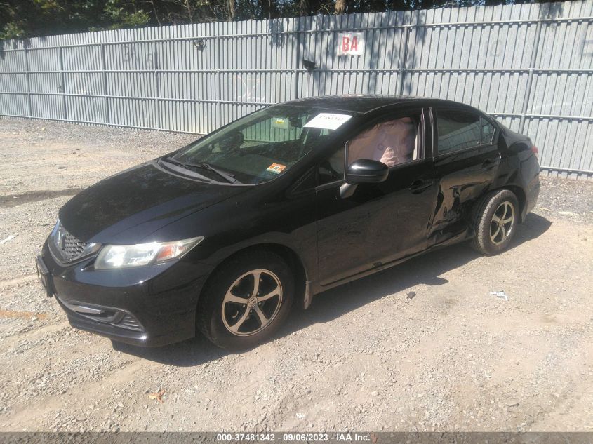 2015 HONDA CIVIC SEDAN SE - 19XFB2F73FE282249