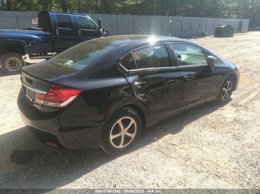 2015 HONDA CIVIC SEDAN SE - 19XFB2F73FE282249