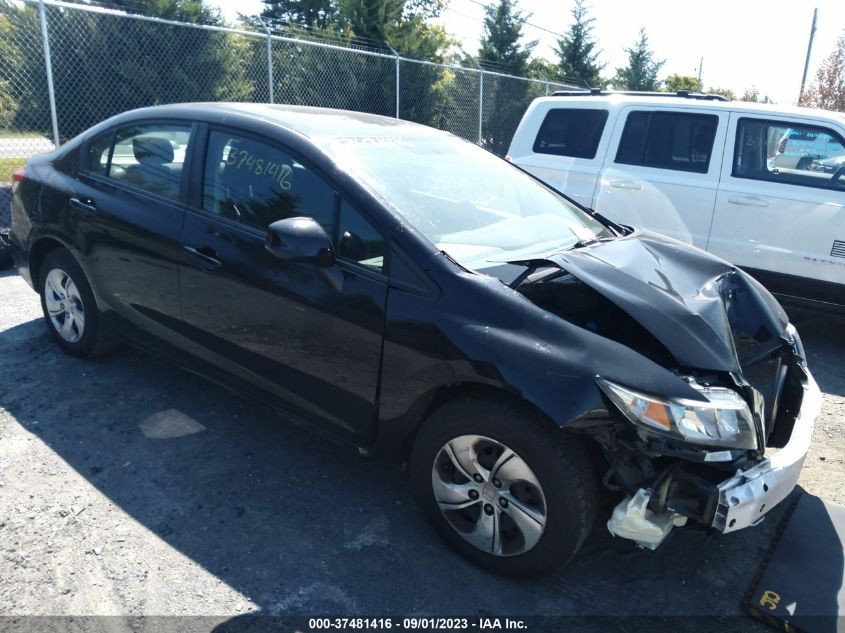 2013 HONDA CIVIC LX - 2HGFB2F5ODH56628