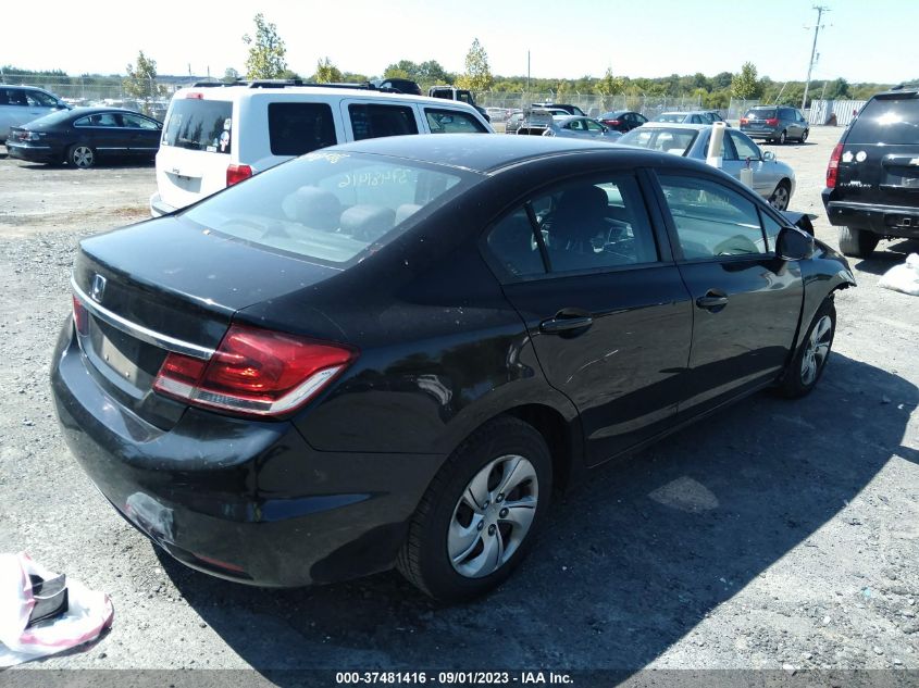 2013 HONDA CIVIC SDN LX - 2HGFB2F50DH566228