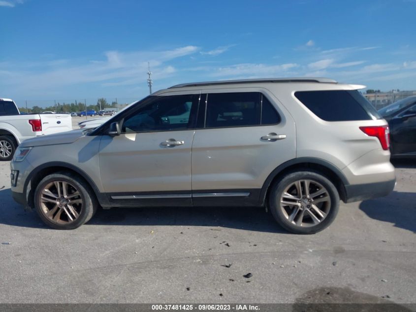 2017 FORD EXPLORER XLT - 1FM5K7D89HGD19808
