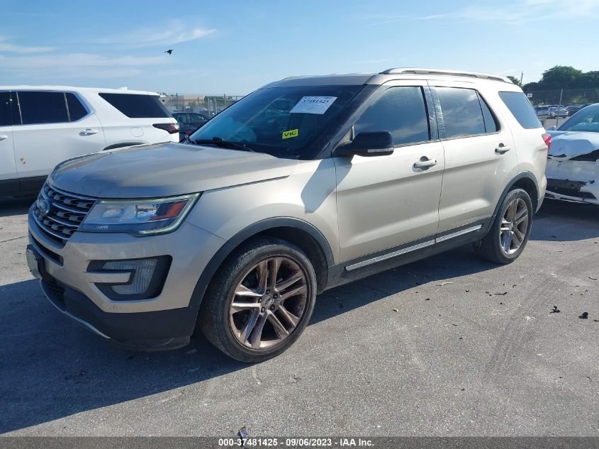 2017 FORD EXPLORER XLT - 1FM5K7D89HGD19808