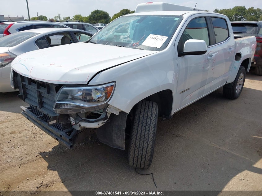 VIN 1GCGSCEA1K1202483 2019 CHEVROLET COLORADO LT