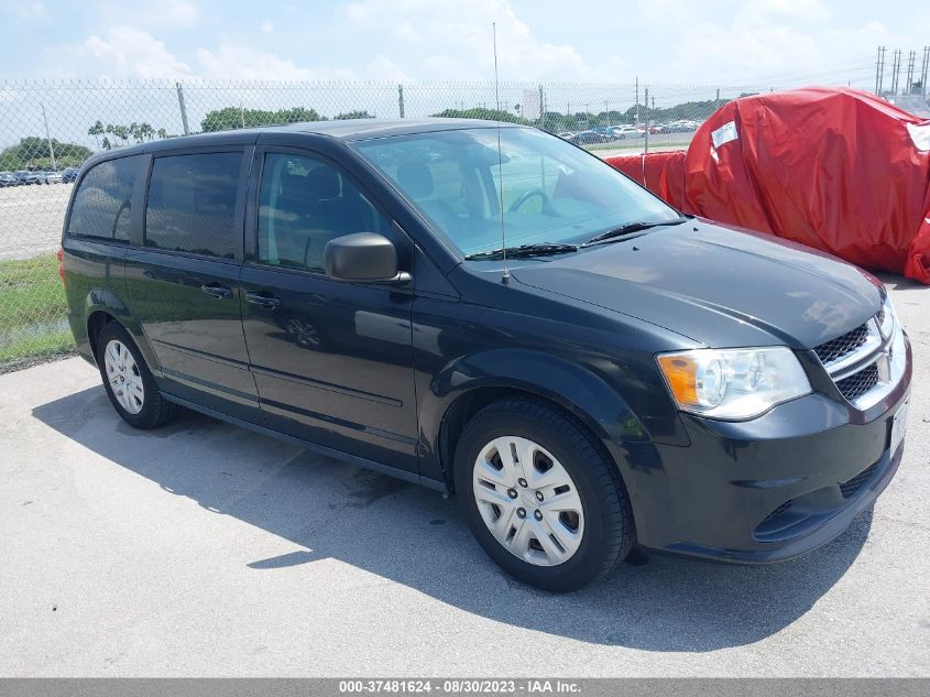2015 DODGE GRAND CARAVAN SE - 2C4RDGBGXFR567295