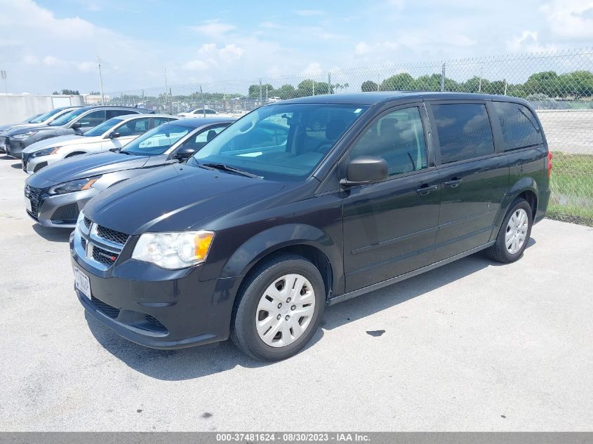 2015 DODGE GRAND CARAVAN SE - 2C4RDGBGXFR567295