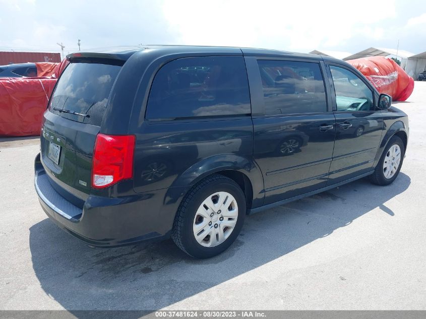 2015 DODGE GRAND CARAVAN SE - 2C4RDGBGXFR567295