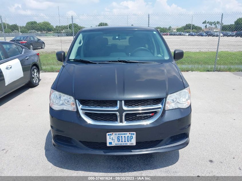 2015 DODGE GRAND CARAVAN SE - 2C4RDGBGXFR567295