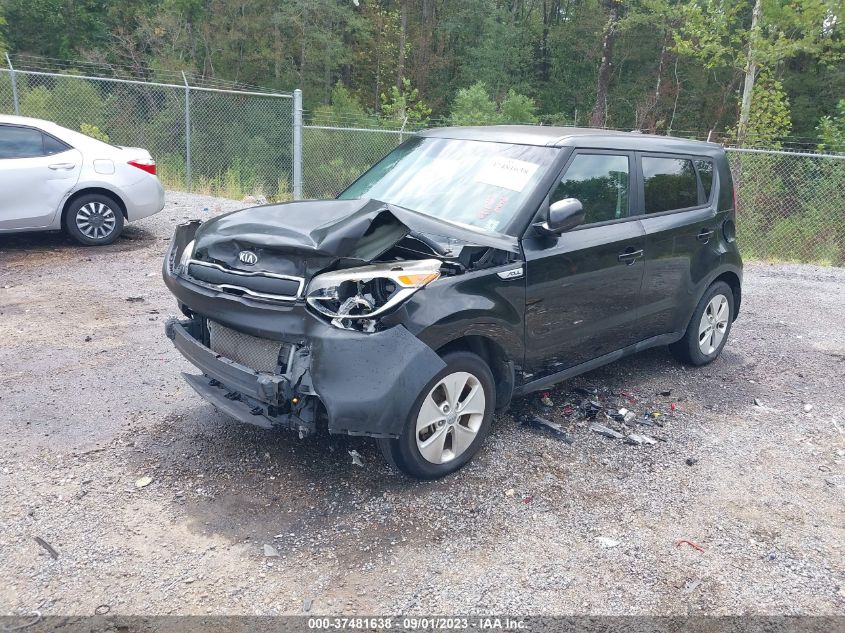2015 KIA SOUL BASE - KNDJN2A27F7780161
