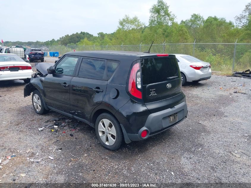 2015 KIA SOUL BASE - KNDJN2A27F7780161