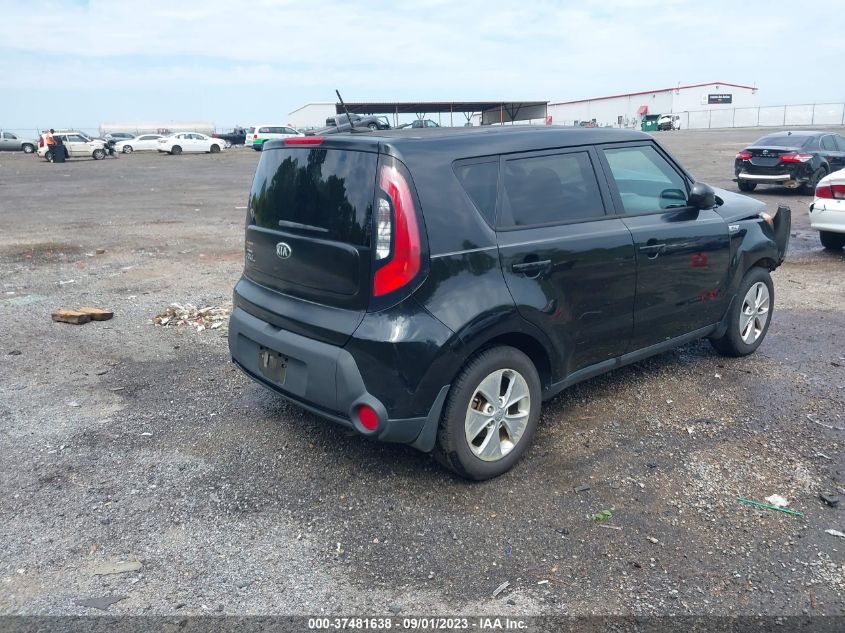 2015 KIA SOUL BASE - KNDJN2A27F7780161