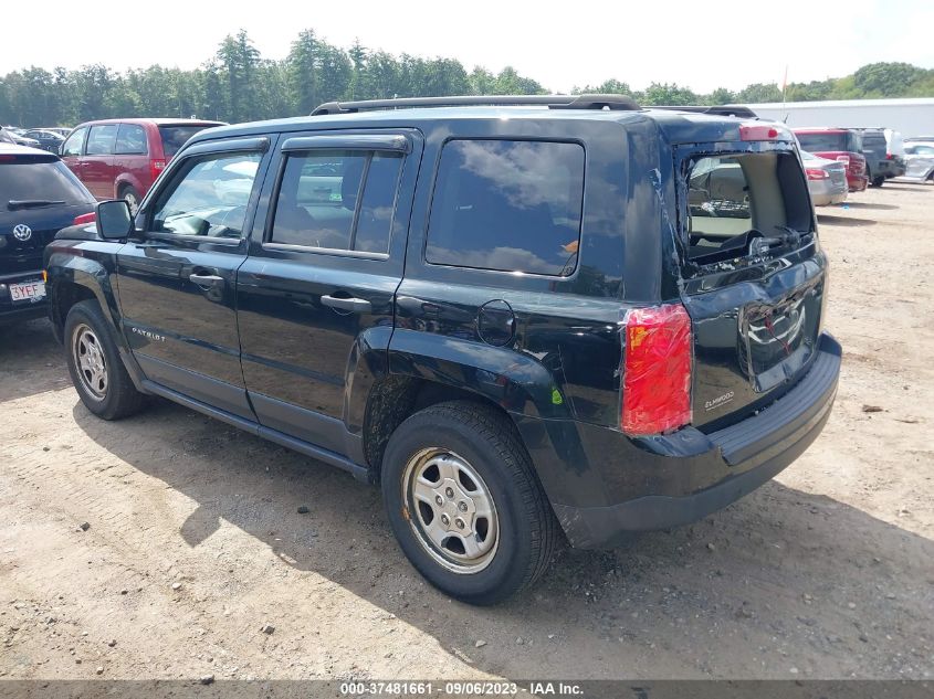 2013 JEEP PATRIOT SPORT - 1C4NJPBA5DD225661