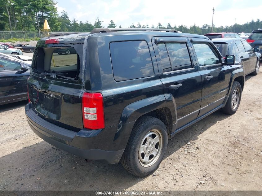 2013 JEEP PATRIOT SPORT - 1C4NJPBA5DD225661