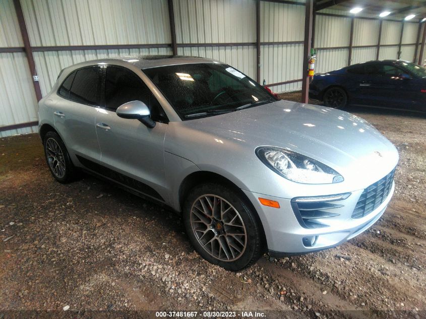 2015 PORSCHE MACAN S - WP1AB2A59FLB54751