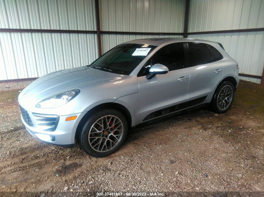 2015 PORSCHE MACAN S - WP1AB2A59FLB54751