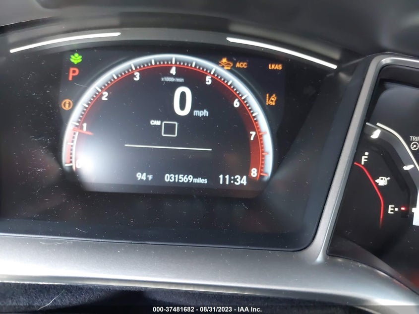 VIN 2HGFC2F89MH506021 2021 HONDA CIVIC SEDAN SPORT