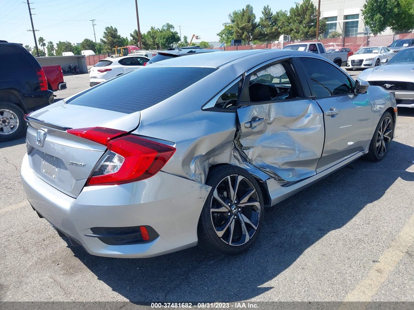 VIN 2HGFC2F89MH506021 2021 HONDA CIVIC SEDAN SPORT