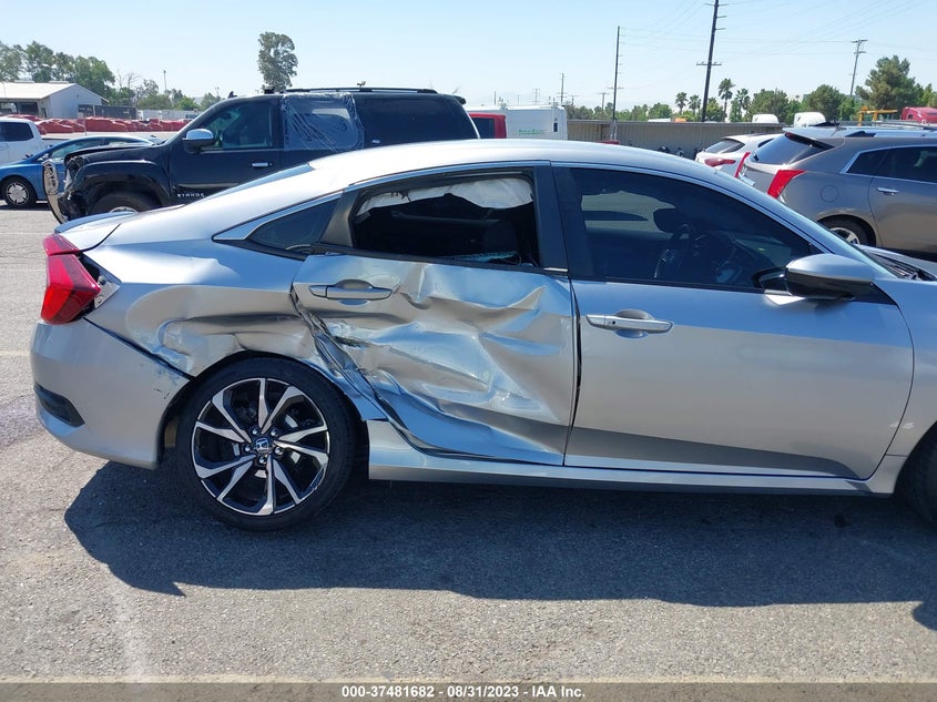 VIN 2HGFC2F89MH506021 2021 HONDA CIVIC SEDAN SPORT