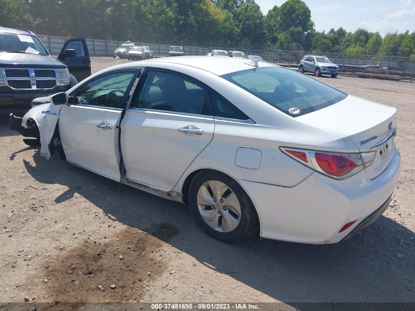 2013 HYUNDAI SONATA HYBRID - KMHEC4A48DA087177