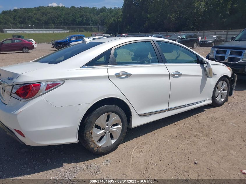 2013 HYUNDAI SONATA HYBRID - KMHEC4A48DA087177