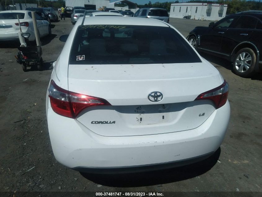 2014 TOYOTA COROLLA L/LE/LE PLS/PRM/S/S PLS - 2T1BURHE7EC142988