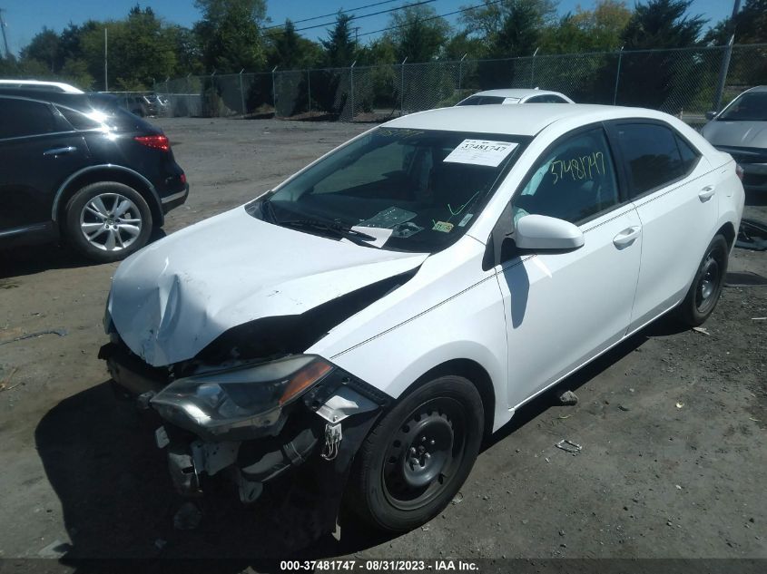 2014 TOYOTA COROLLA L/LE/LE PLS/PRM/S/S PLS - 2T1BURHE7EC142988