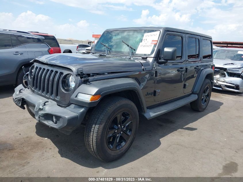 2020 JEEP WRANGLER UNLIMITED SPORT ALTITUDE - 1C4HJXDG8LW344418