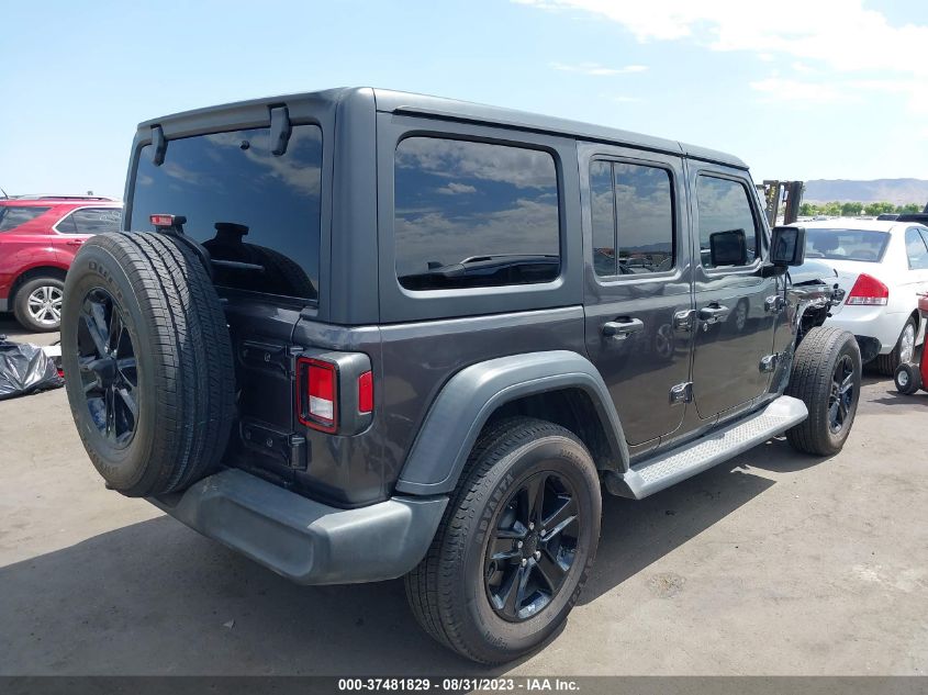 2020 JEEP WRANGLER UNLIMITED SPORT ALTITUDE - 1C4HJXDG8LW344418