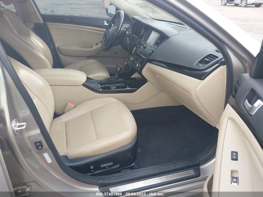 2014 KIA CADENZA PREMIUM KNALN4D72E5120676