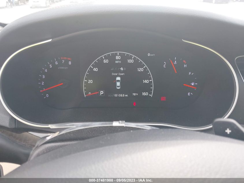 2014 KIA CADENZA PREMIUM KNALN4D72E5120676
