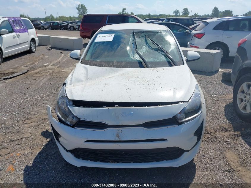 2022 KIA RIO LX - 3KPA24AD4NE494627