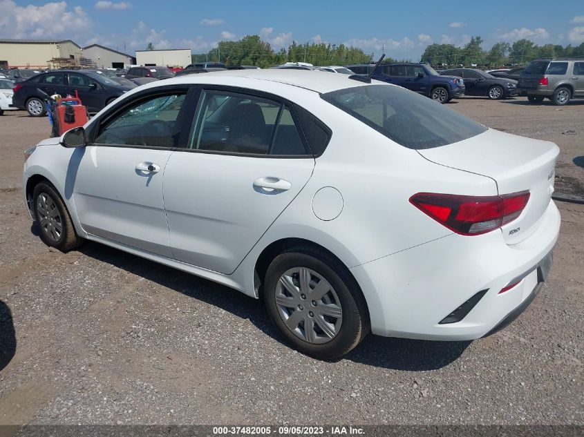 2022 KIA RIO LX - 3KPA24AD4NE494627