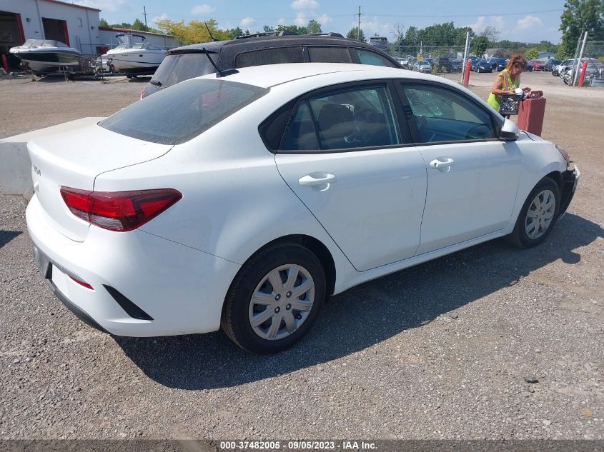 2022 KIA RIO LX - 3KPA24AD4NE494627
