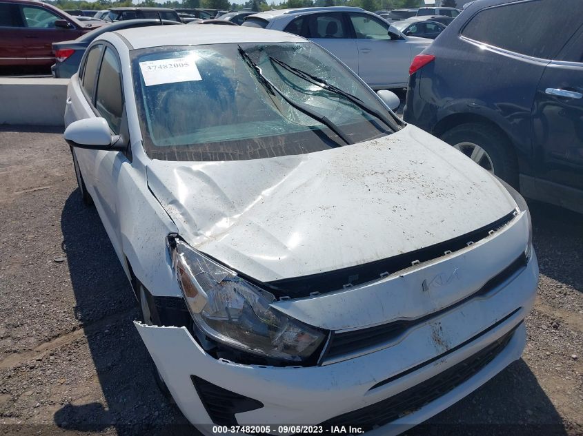 2022 KIA RIO LX - 3KPA24AD4NE494627