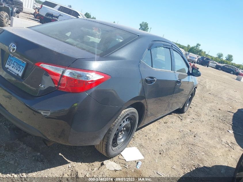 2014 TOYOTA COROLLA L/LE/S/S PLUS/LE PLUS - 2T1BURHE5EC188643