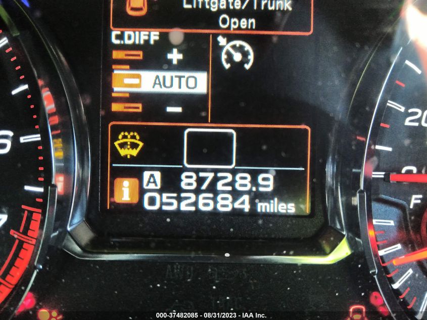 2019 SUBARU WRX STI - JF1VA2S61K9800326
