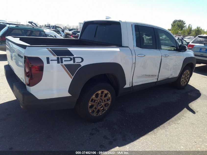 2023 HONDA RIDGELINE RTL-E - 5FPYK3F77PB002575