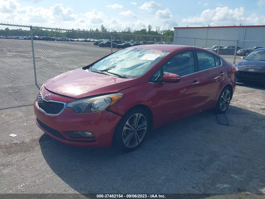 2016 KIA FORTE EX - KNAFX4A8XG5552407