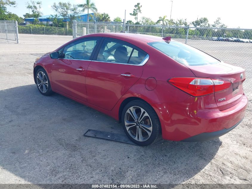 2016 KIA FORTE EX - KNAFX4A8XG5552407