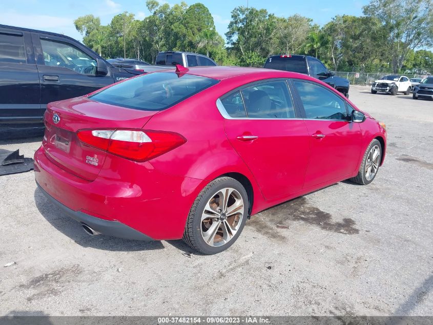 2016 KIA FORTE EX - KNAFX4A8XG5552407