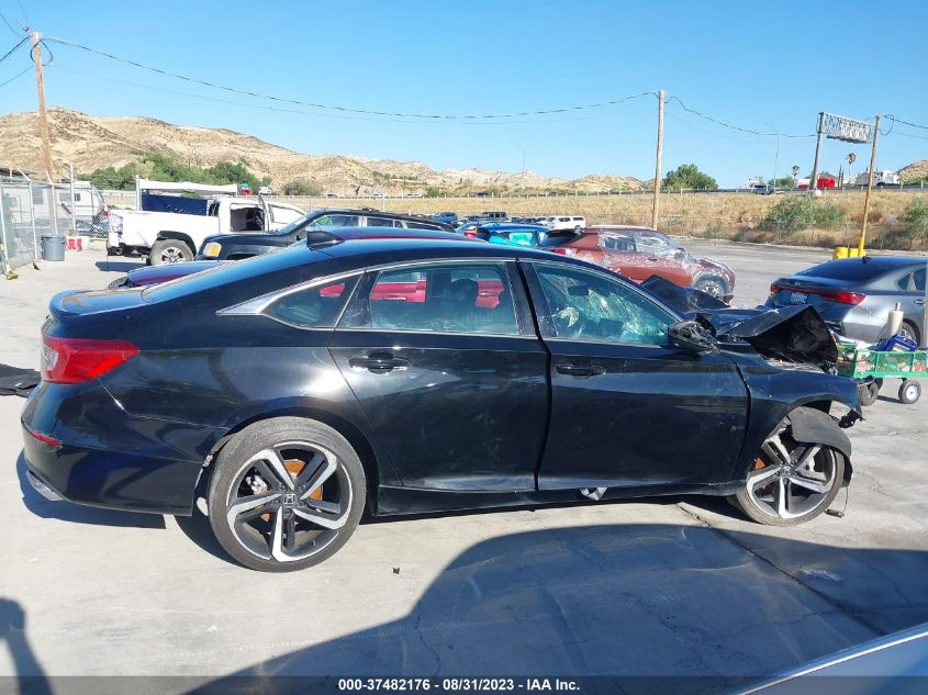 2021 HONDA ACCORD SEDAN SPORT - 1HGCV1F35MA076708