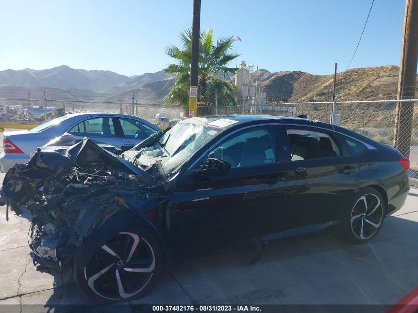 2021 HONDA ACCORD SEDAN SPORT - 1HGCV1F35MA076708