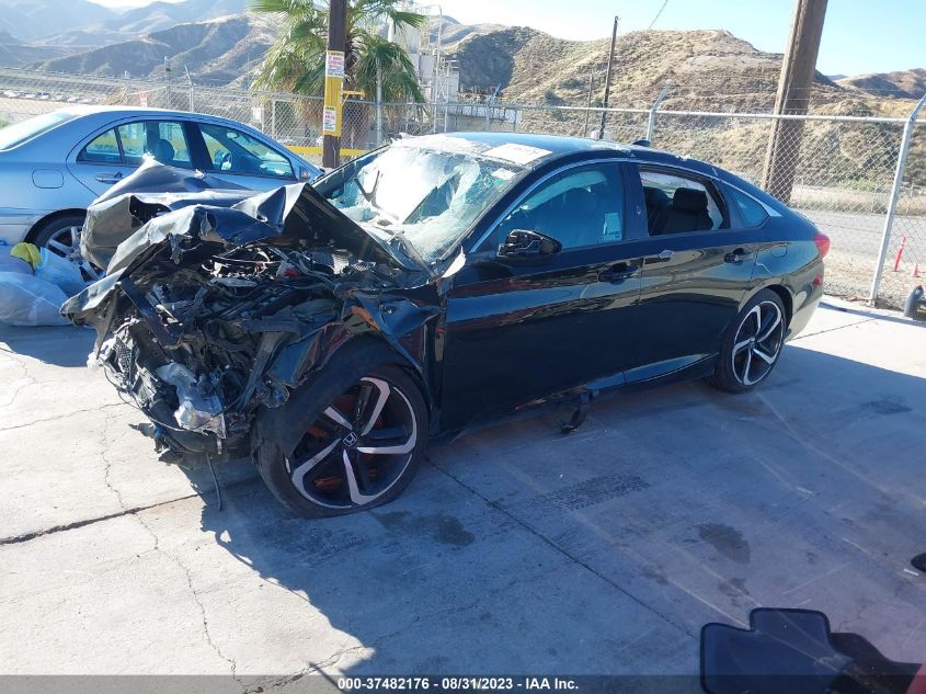 2021 HONDA ACCORD SEDAN SPORT - 1HGCV1F35MA076708