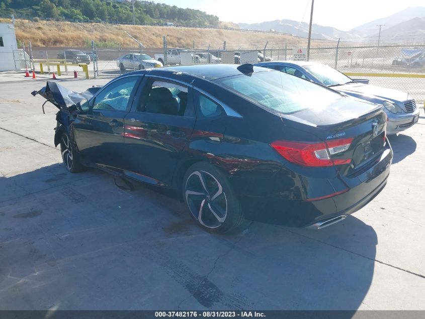 2021 HONDA ACCORD SEDAN SPORT - 1HGCV1F35MA076708