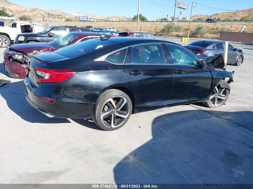 2021 HONDA ACCORD SEDAN SPORT - 1HGCV1F35MA076708