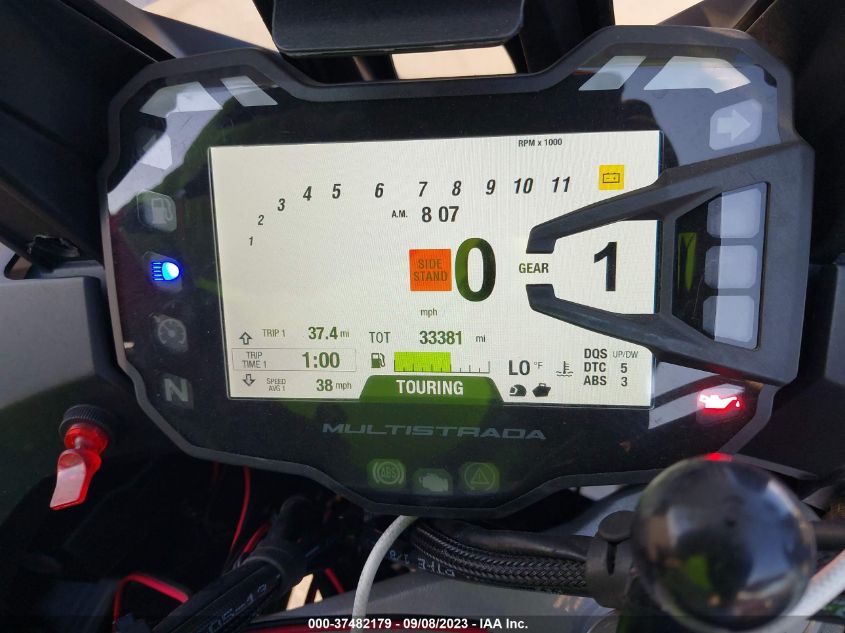 2020 DUCATI MULTISTRADA 950/950 S ZDMAAEDT7LB003140