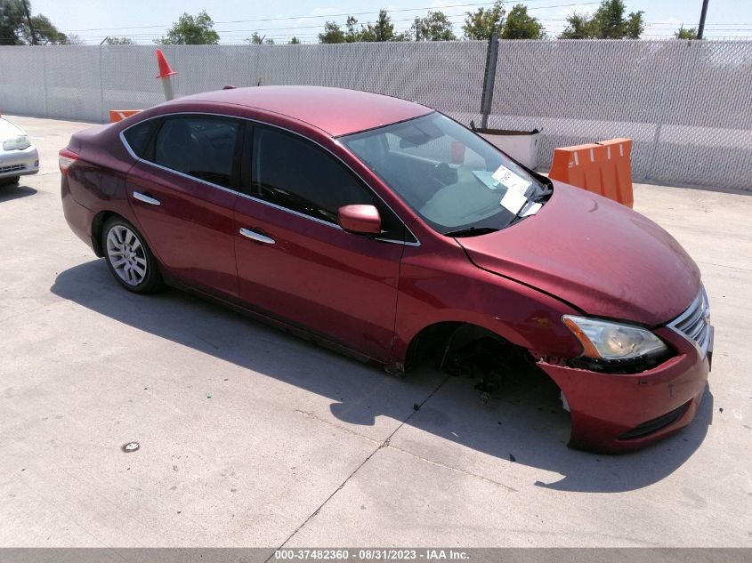 2015 NISSAN SENTRA SV - 3N1AB7AP7FL671148